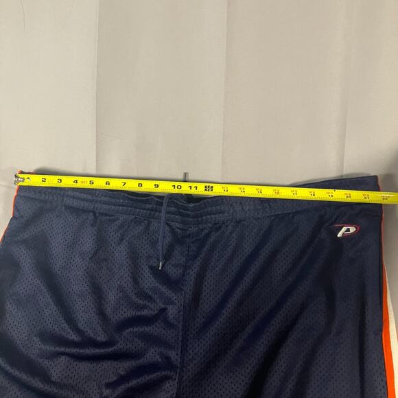 Illinois Fighting Illini Pro Player Men’s XXL NCAA Basketball Shorts Navy Orange - Picture 3 of 15